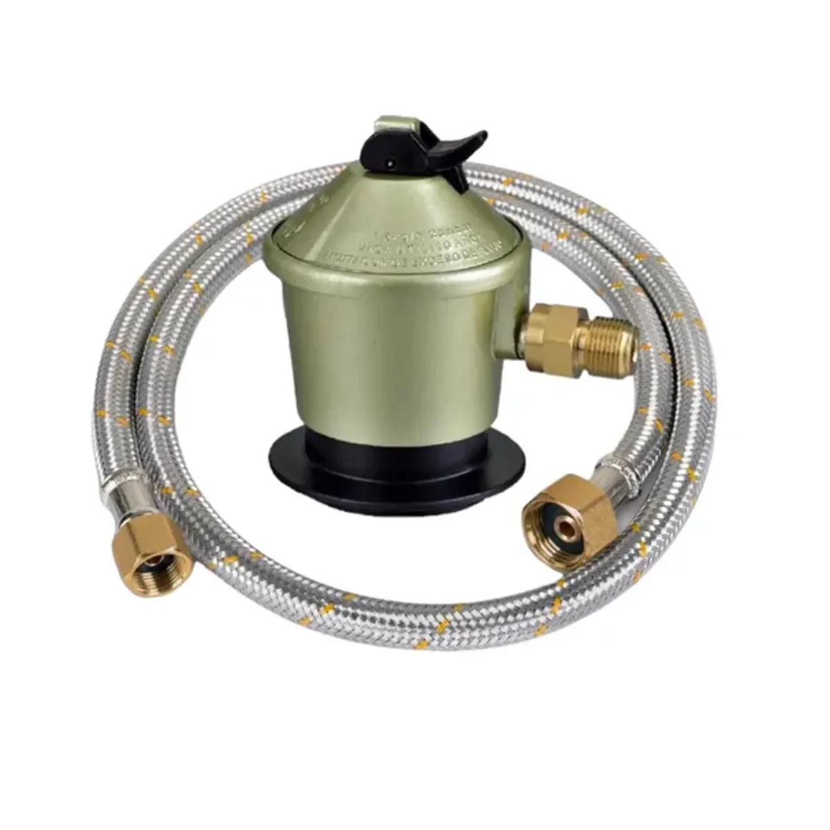 GENERICO - Kit Regulador Gas Cocina + Flexible Certificado SEC