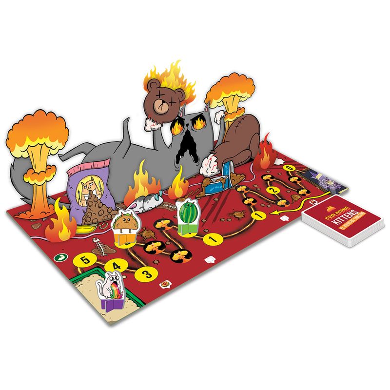 ASMODEE - Exploding Kittens - El juego de tablero - Español