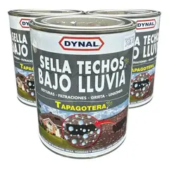 DYNAL - Tapagoteras Wet Sella Techos Bajo Lluvia 1 Kilo