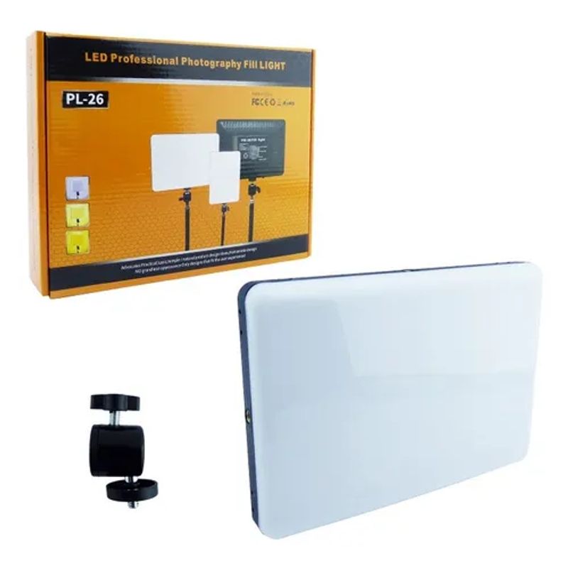 GENERICO - Panel Fotografía Pl-36 Led Estudio Iluminación Trípode 18mt