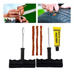 GENERICO - Kit Reparacion Pinchazos Llanta Neumático Automovil Moto