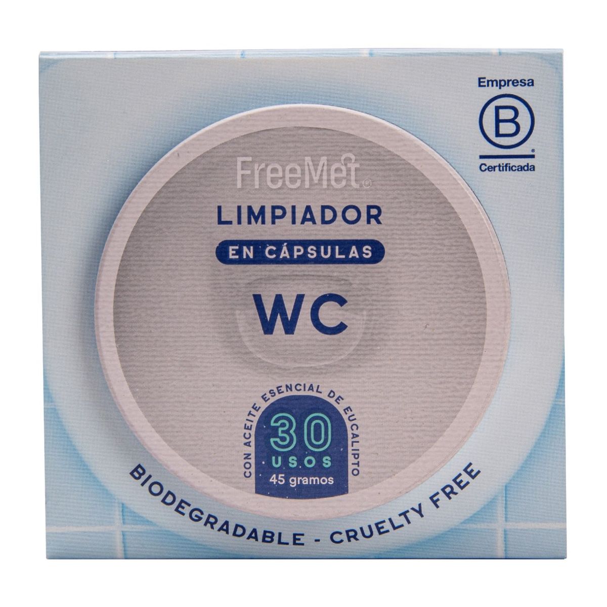 FREEMET - Cápsulas Limpiadoras De Wc Freemet Ecológico