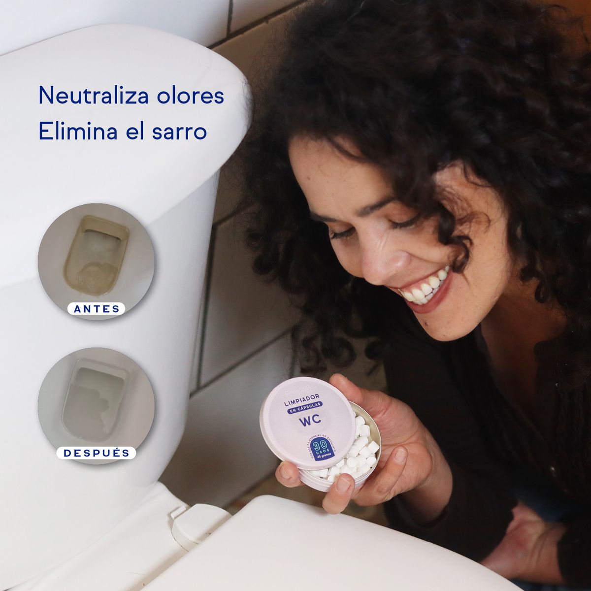 FREEMET - Cápsulas Limpiadoras De Wc Freemet Ecológico