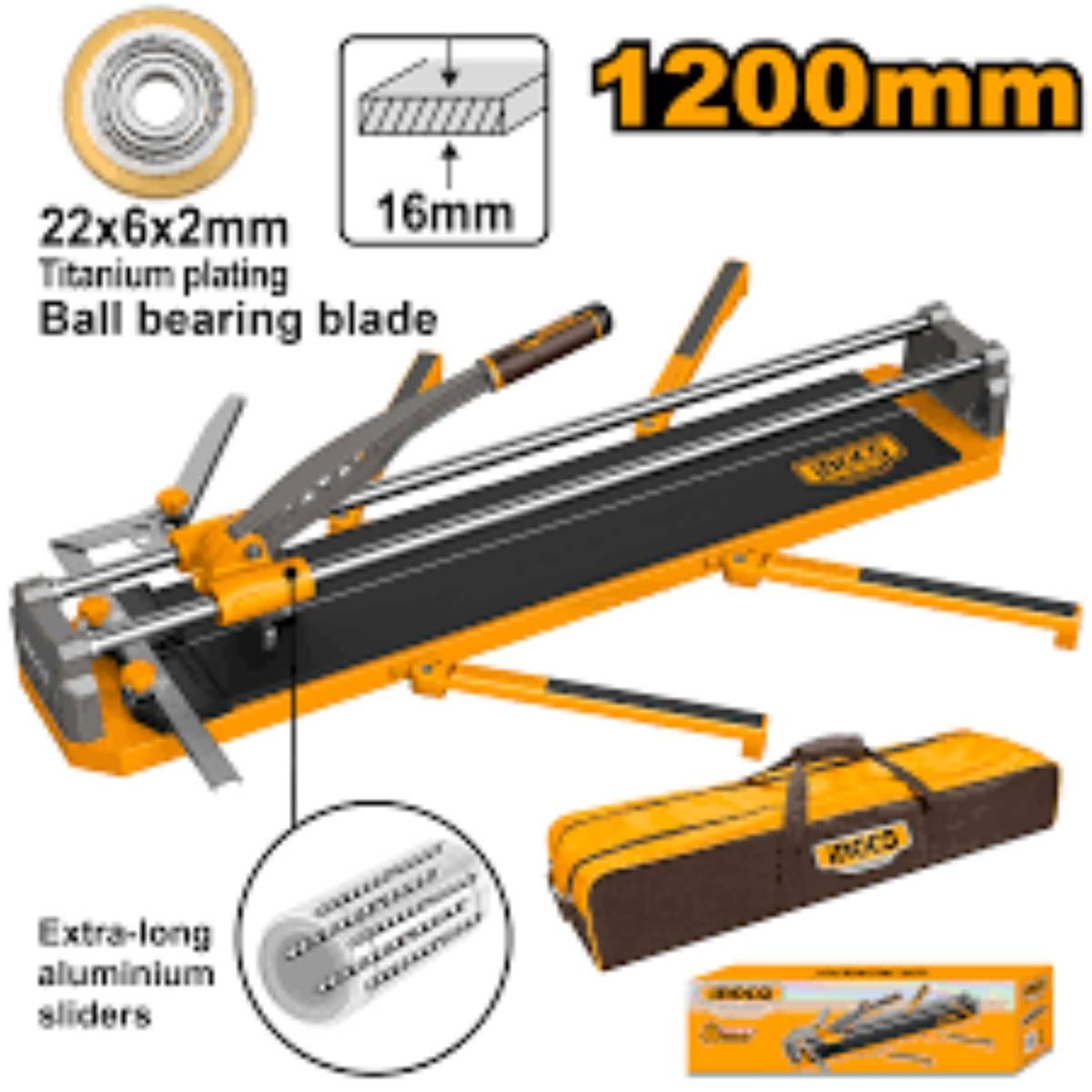 INGCO - Cortadora Porcelanato 1200mm-Espesor Max Htc041201