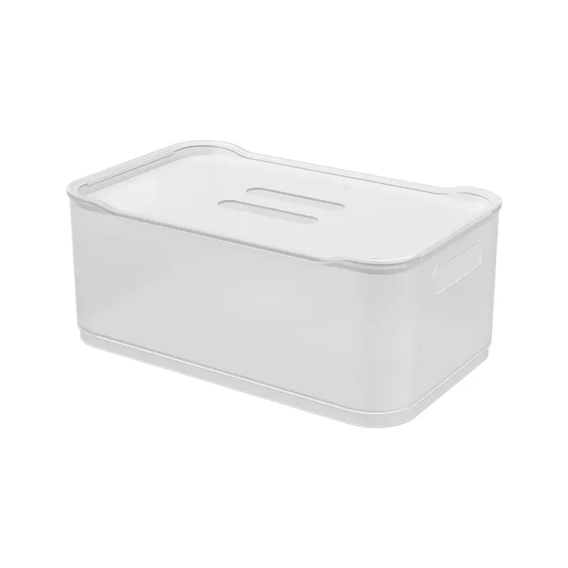 COZA - Caja Organizadora con Tapa Fit Grande 5,6L Natural 