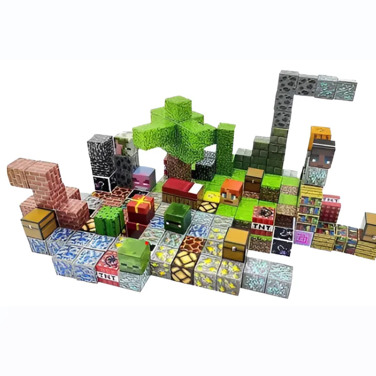 GENERICO - Bloques Magnéticos 240 Piezas