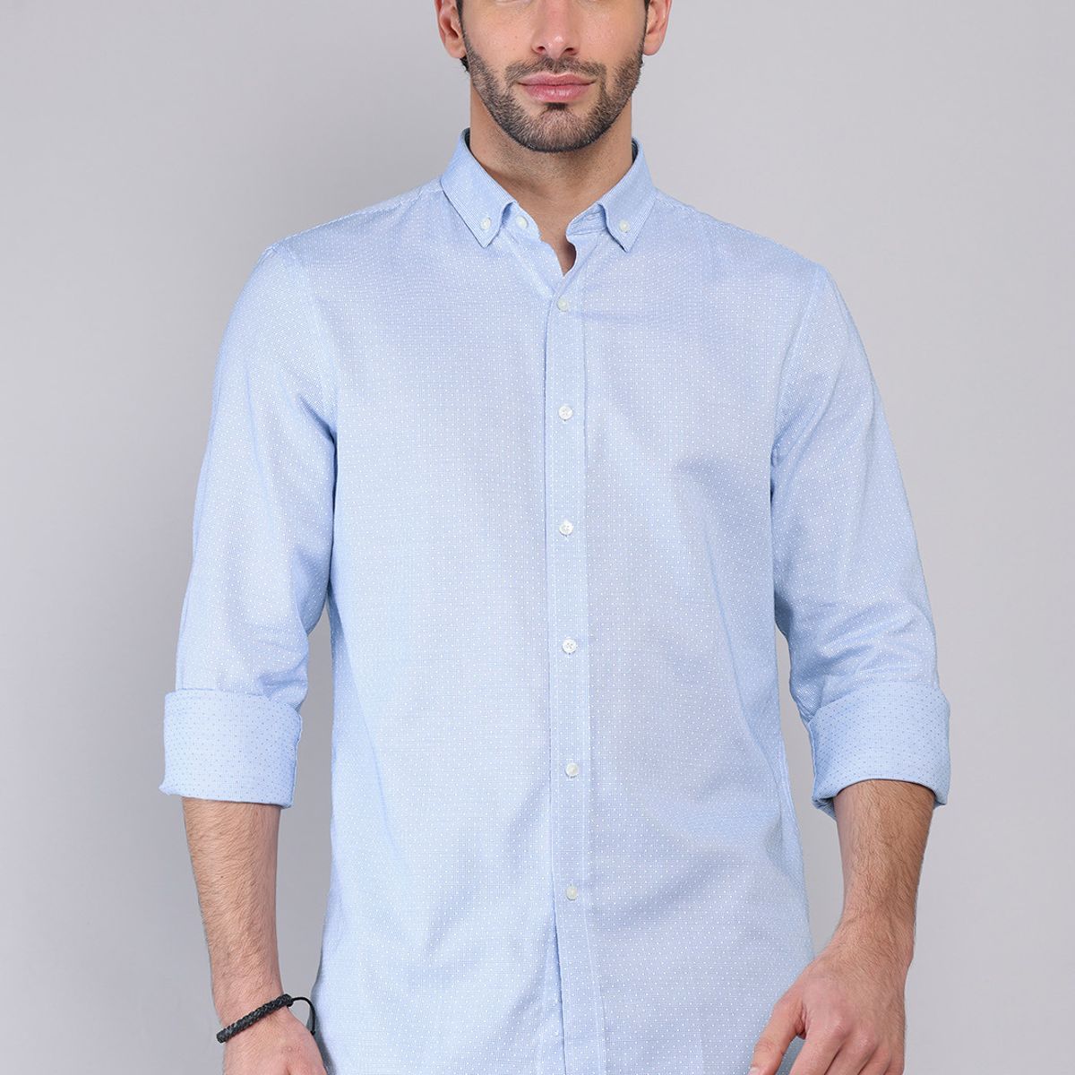 PIERO BUTTI - Camisa Texturada Piero Butti PIERO BUTTI