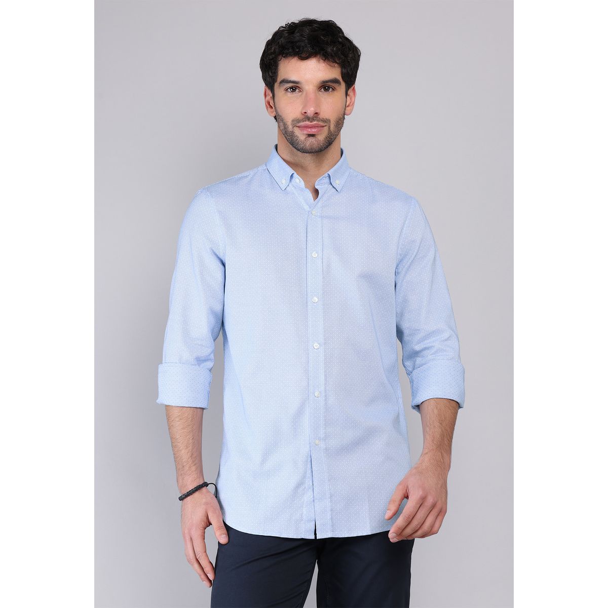 PIERO BUTTI - Camisa Texturada Piero Butti PIERO BUTTI