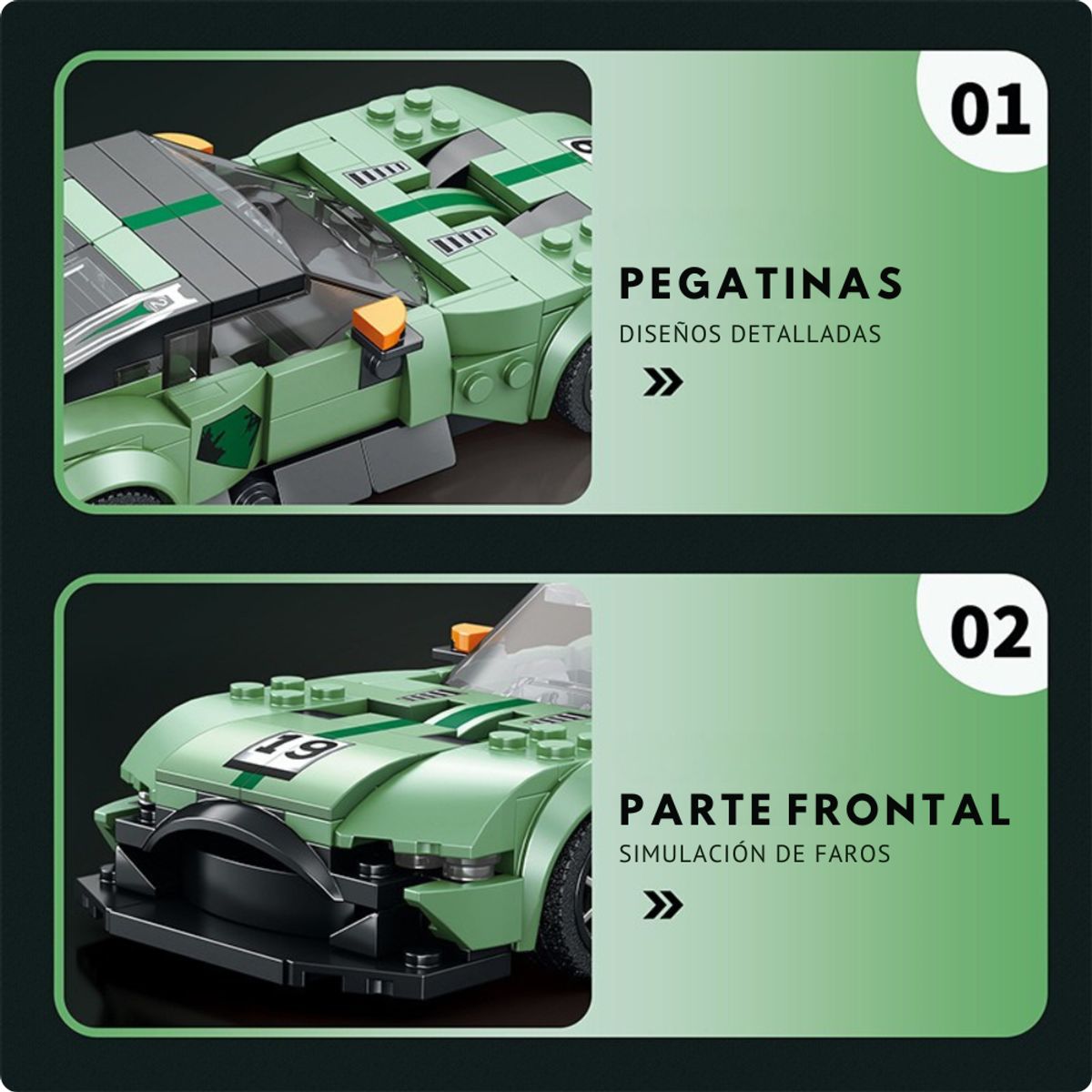 REOLINK - Aston Martin DB12 Reobrix No. 798 – 316 Piezas