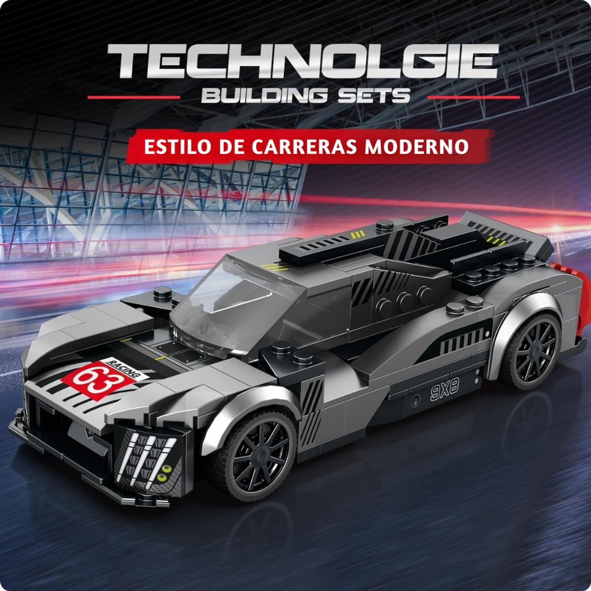 REOLINK - PEUGEOT 9X8 Reobrix No. 793 - 272 Piezas