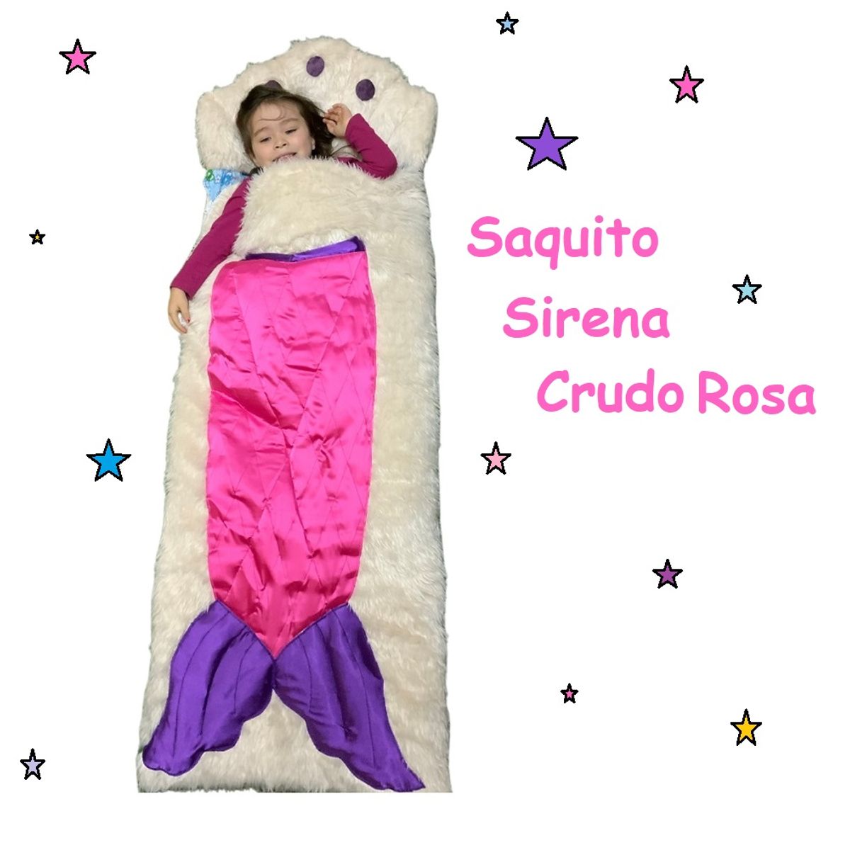 GENERICO - Saquito de Dormir Sirena Juguetópolis