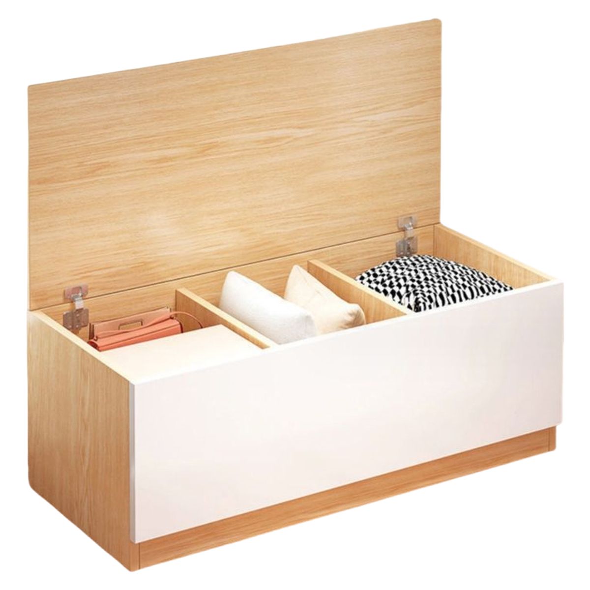 ANYHOGAR - Perchero De Madera Para Guardar Ropa