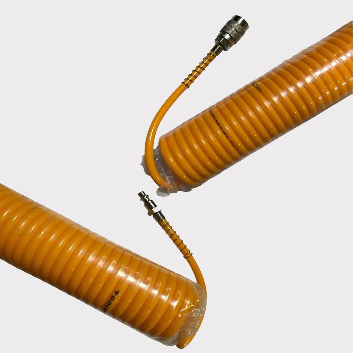 GENERICO - Manguera Espiral Para Compresor 15mts 8x5mm 200psi