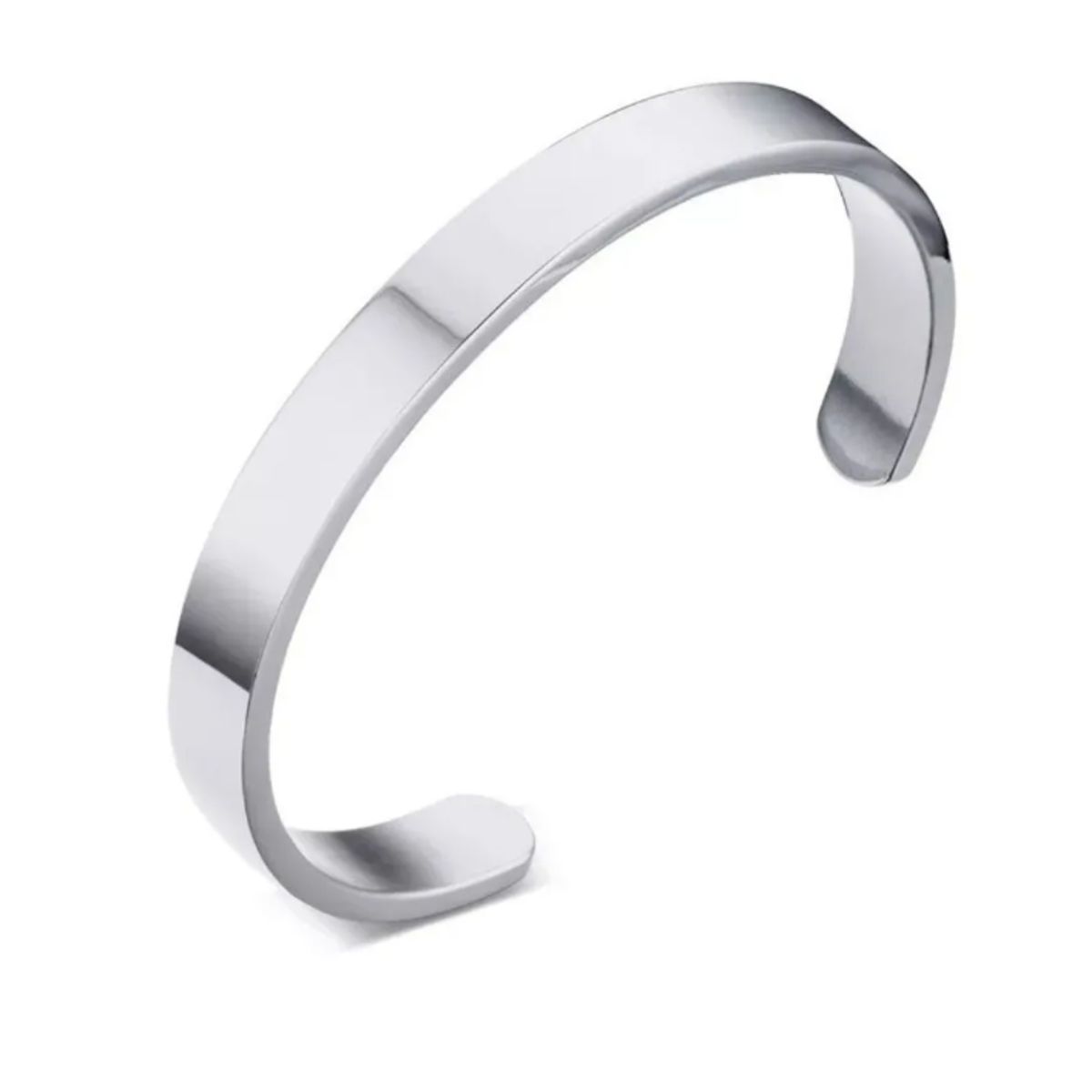 GENERICO - Pulsera Plateado Acero Quirúrgico Hombre Moda Royal madriz