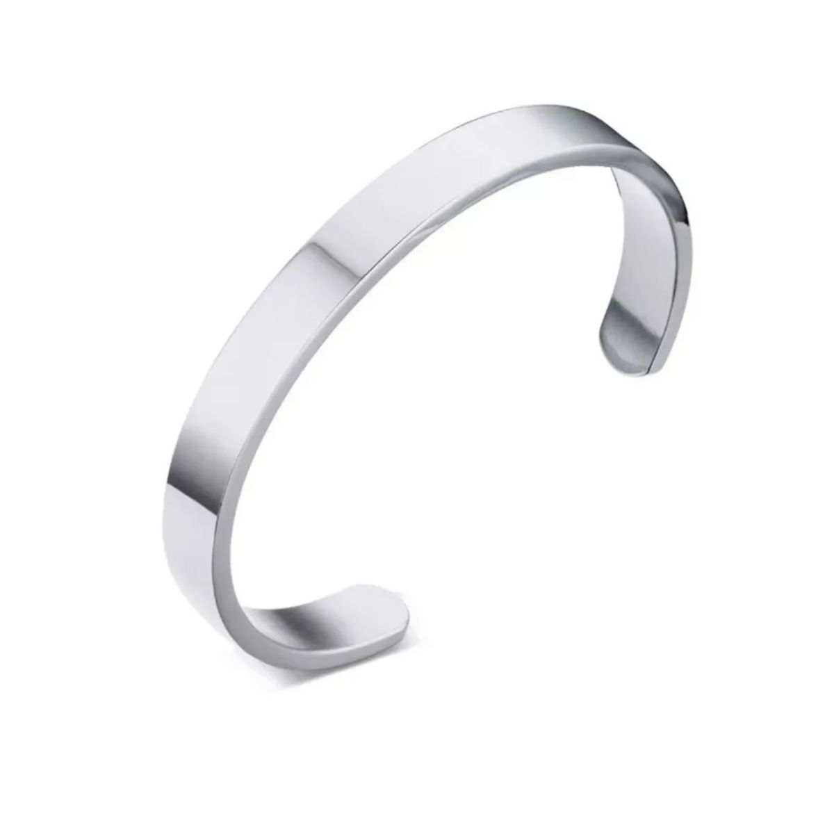 GENERICO - Pulsera Plateado Acero Quirúrgico Hombre Moda Royal madriz