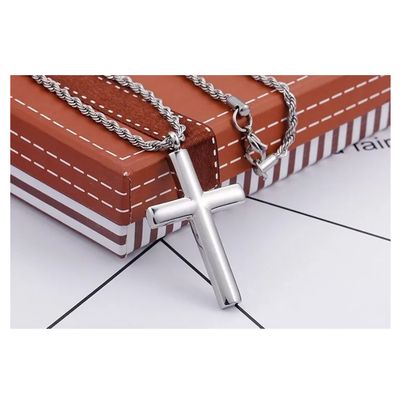 Imagen 2 del producto Collar Cruz Silver 1 Hombres Caballeros Moda Masculina Royal Madriz