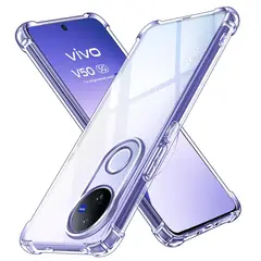 GENERICO - Carcasa Transparente Reforzada Para Vivo V50 5G