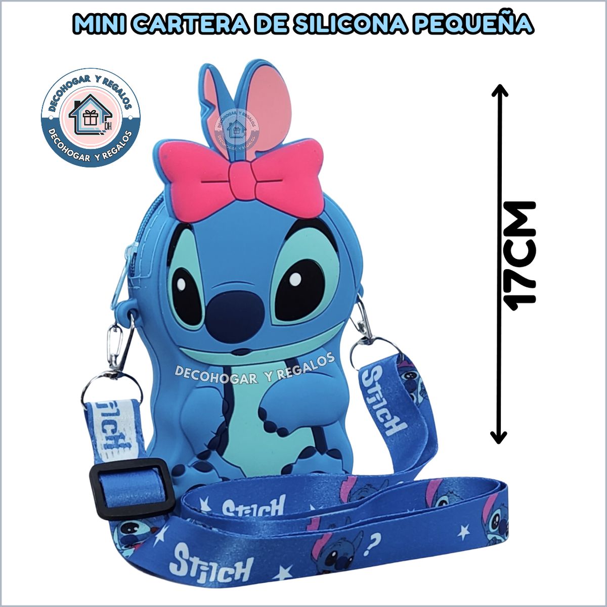 GENERICO - Mini Cartera Bolso de Silicona Monedero Kawaii Pequeña Para Niñas