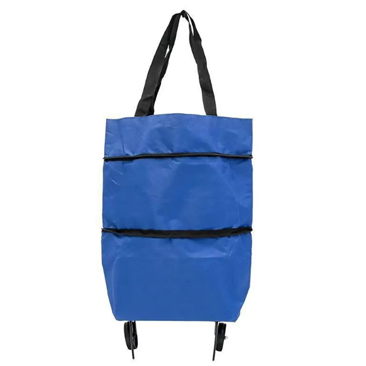 GENERICO - Carro de compra de comida portátil pequeño carro de tracción