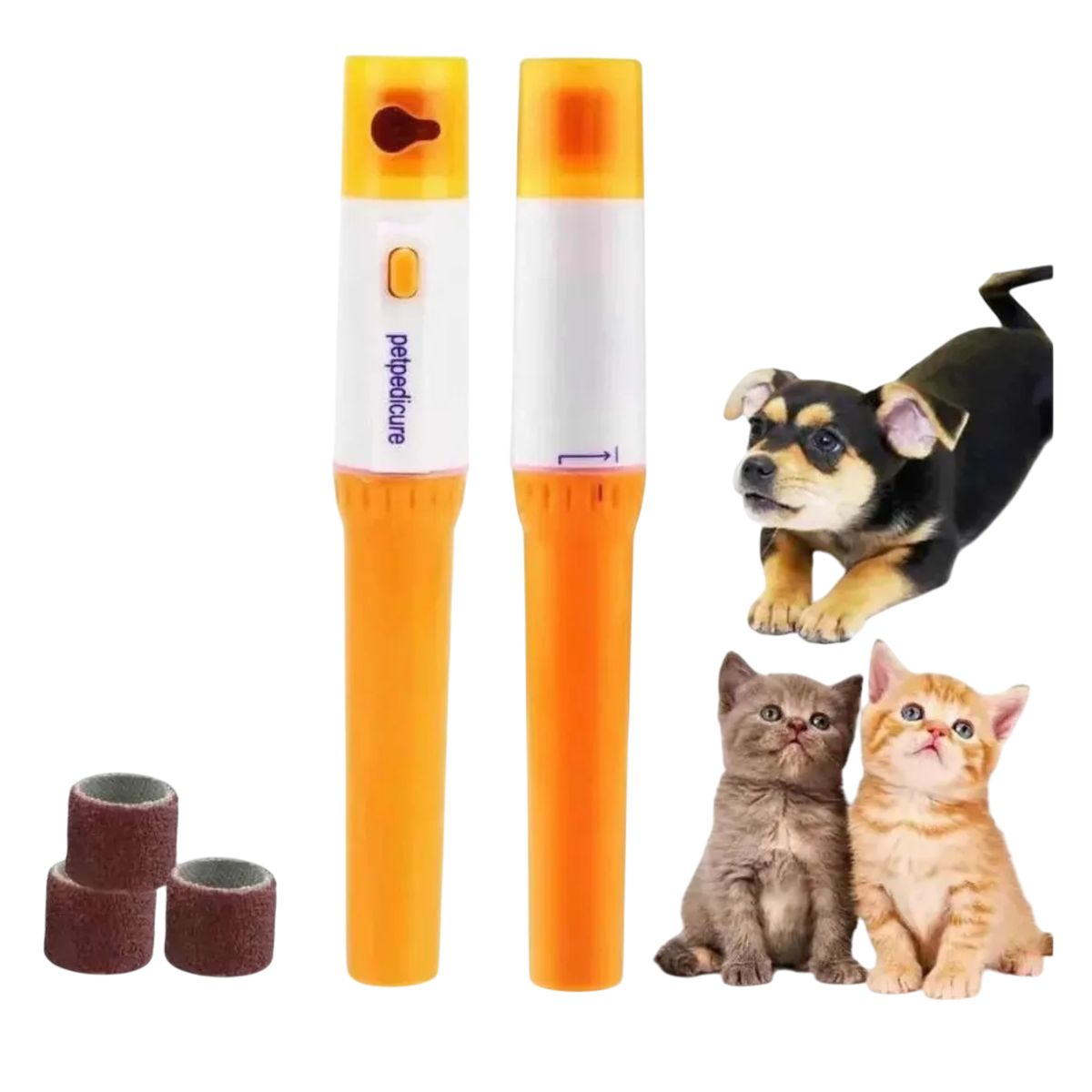 GENERICO - Lima De Uñas Eléctrica Para Mascotas Perros Y Gatos