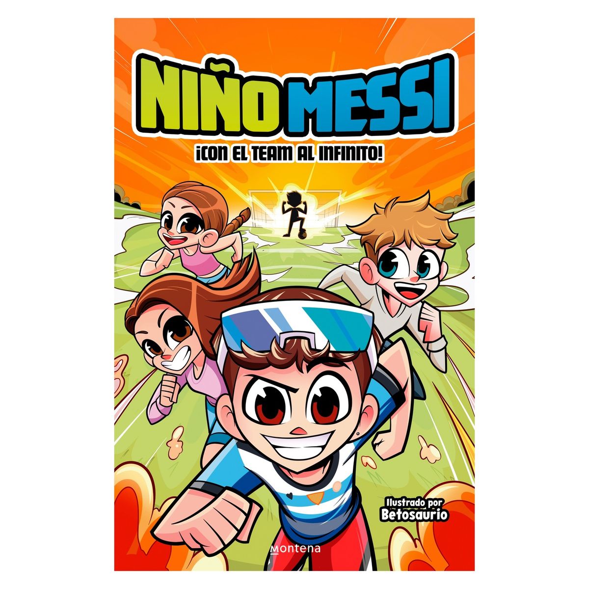 TOP10BOOKS - LIBRO Niño Messi - ¡con El Team Al Infinito!