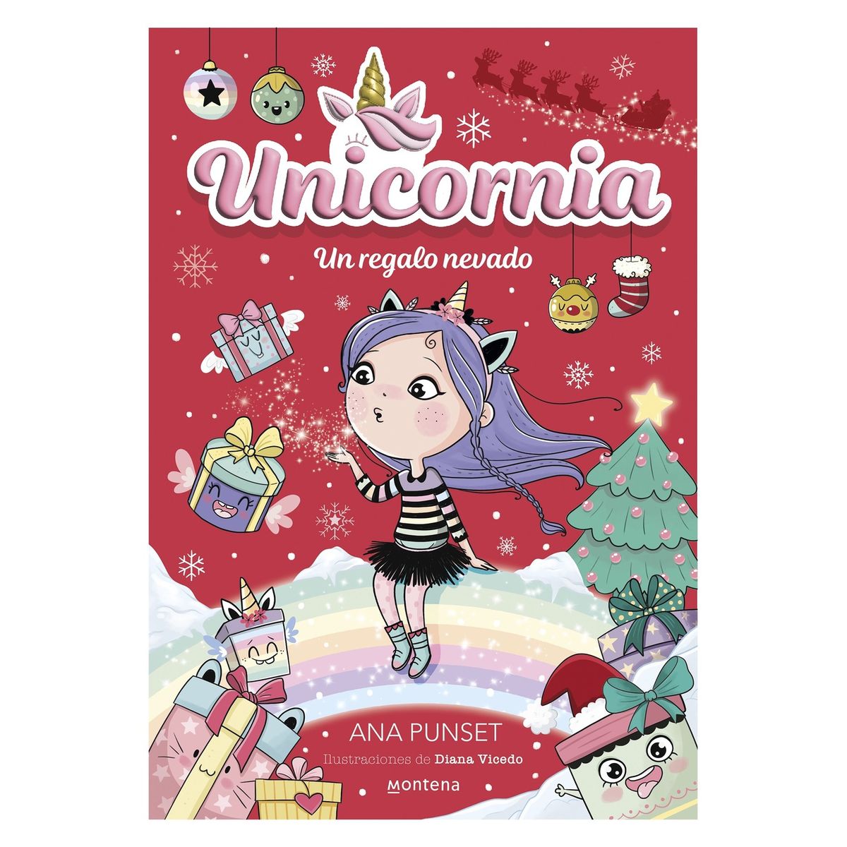 TOP10BOOKS - LIBRO Unicornia 11: Un Regalo Nevado - Unicornia 11: Un Regalo Nevado