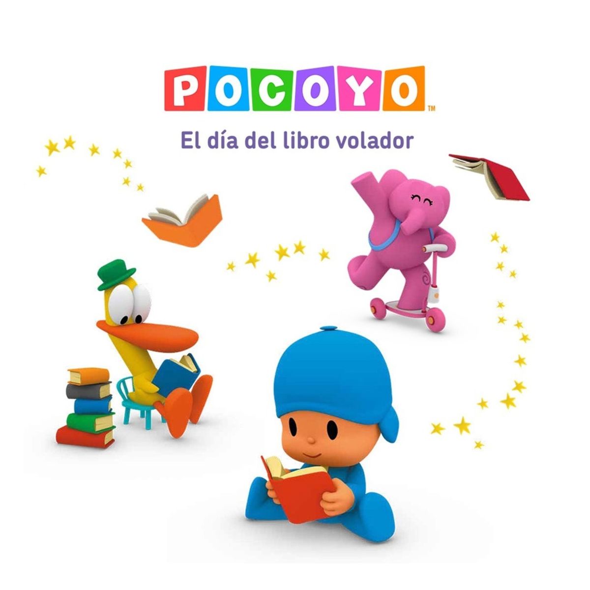 TOP10BOOKS - LIBRO Pocoyó. Un Cuento - El Día Del Libro Volador