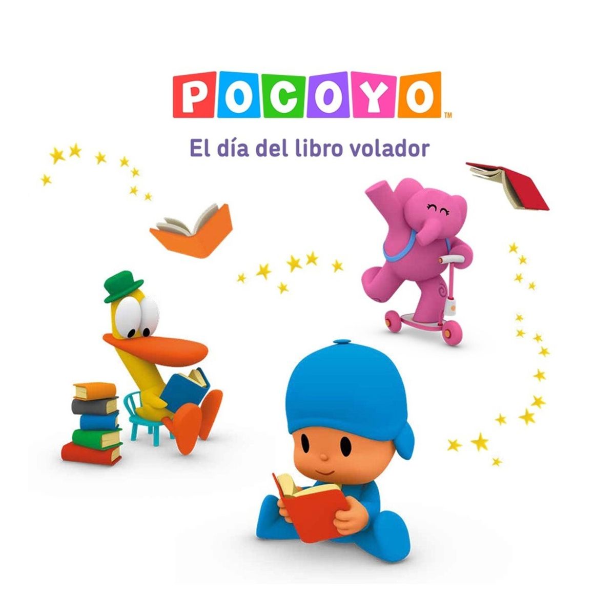 TOP10BOOKS - LIBRO Pocoyó. Un Cuento - El Día Del Libro Volador