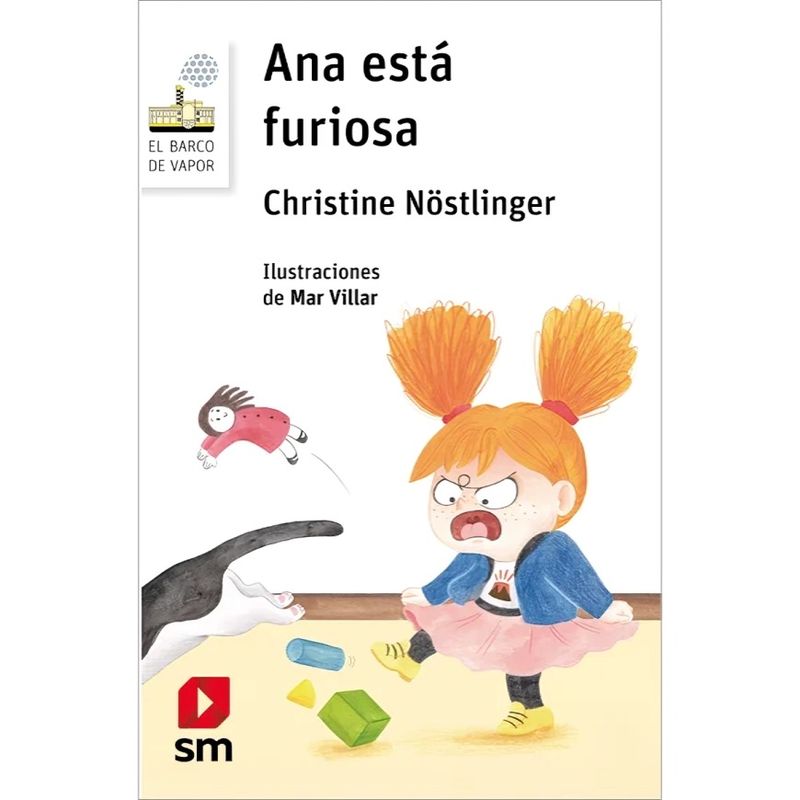 TOP10BOOKS - LIBRO ANA ESTÁ FURIOSA / CHRISTINE NOSTINGLER / EDICIONES SM
