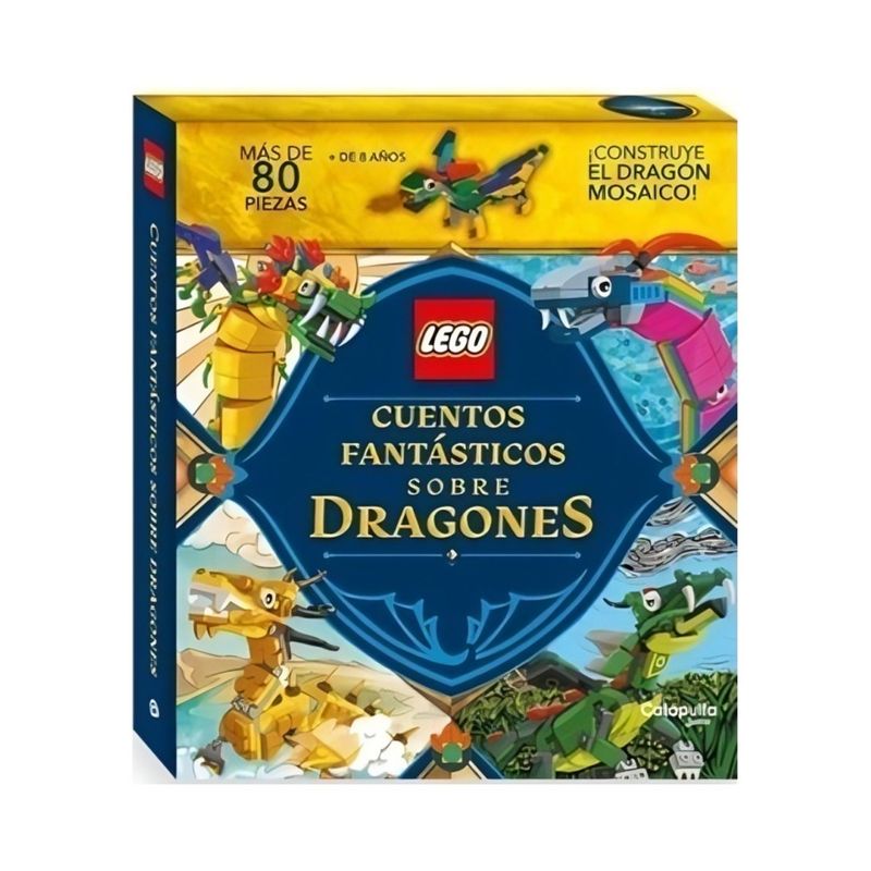 TOP10BOOKS - LIBRO LEGO: CUENTOS FANTÁSTICOS SOBRE DRAGONES / CATAPULTA EDITORES / CATAPULTA