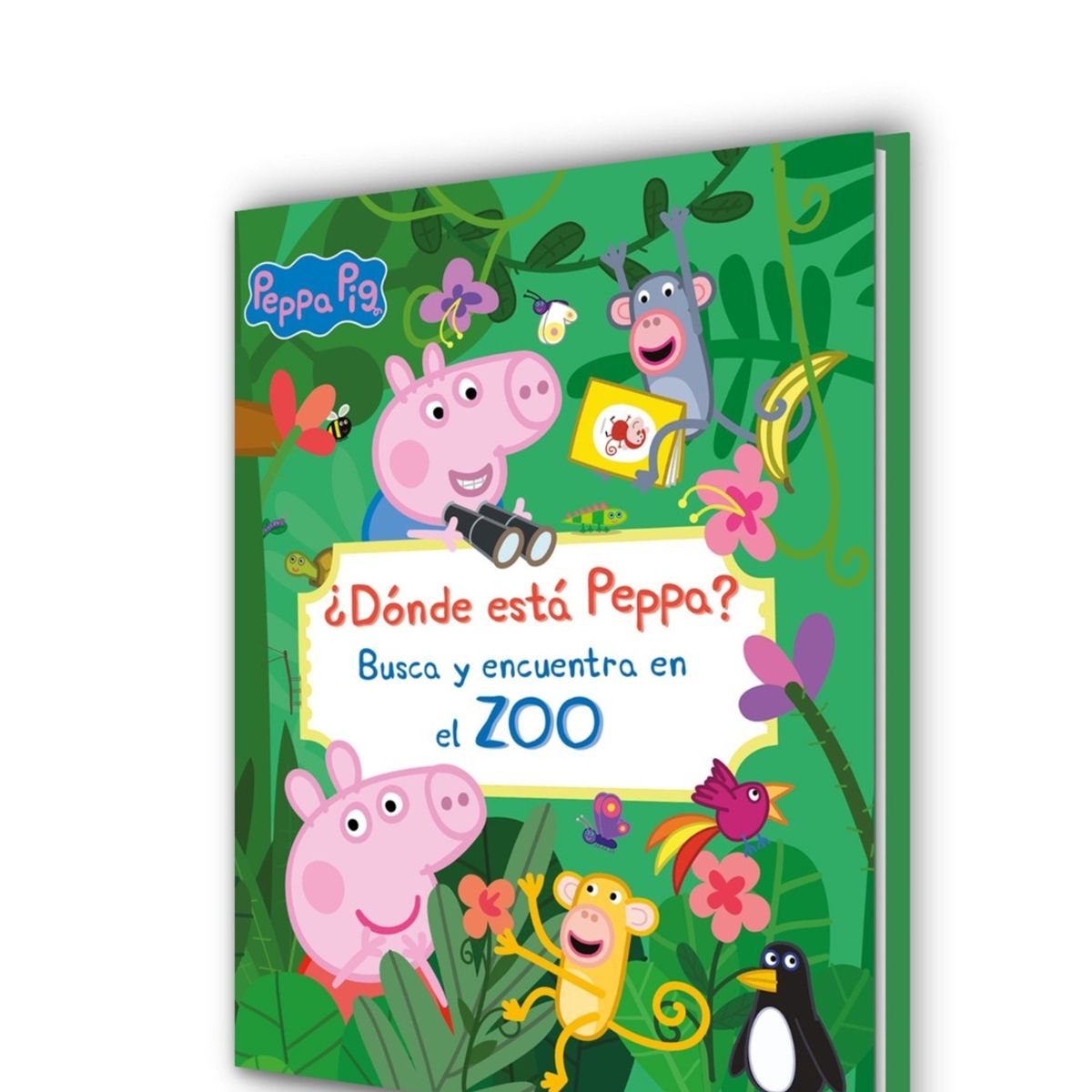 TOP10BOOKS - LIBRO ¿dónde Está Peppa? Busca Y Encuentra En El Zoo