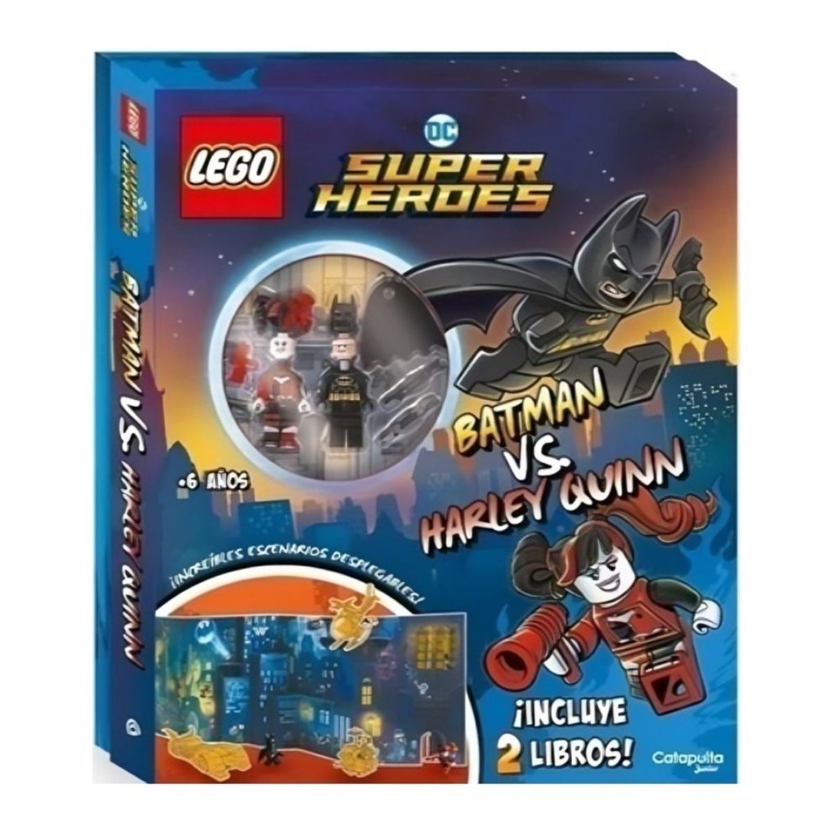 TOP10BOOKS - LIBRO Lego Landscape: Batman Vs. Harley Quinn