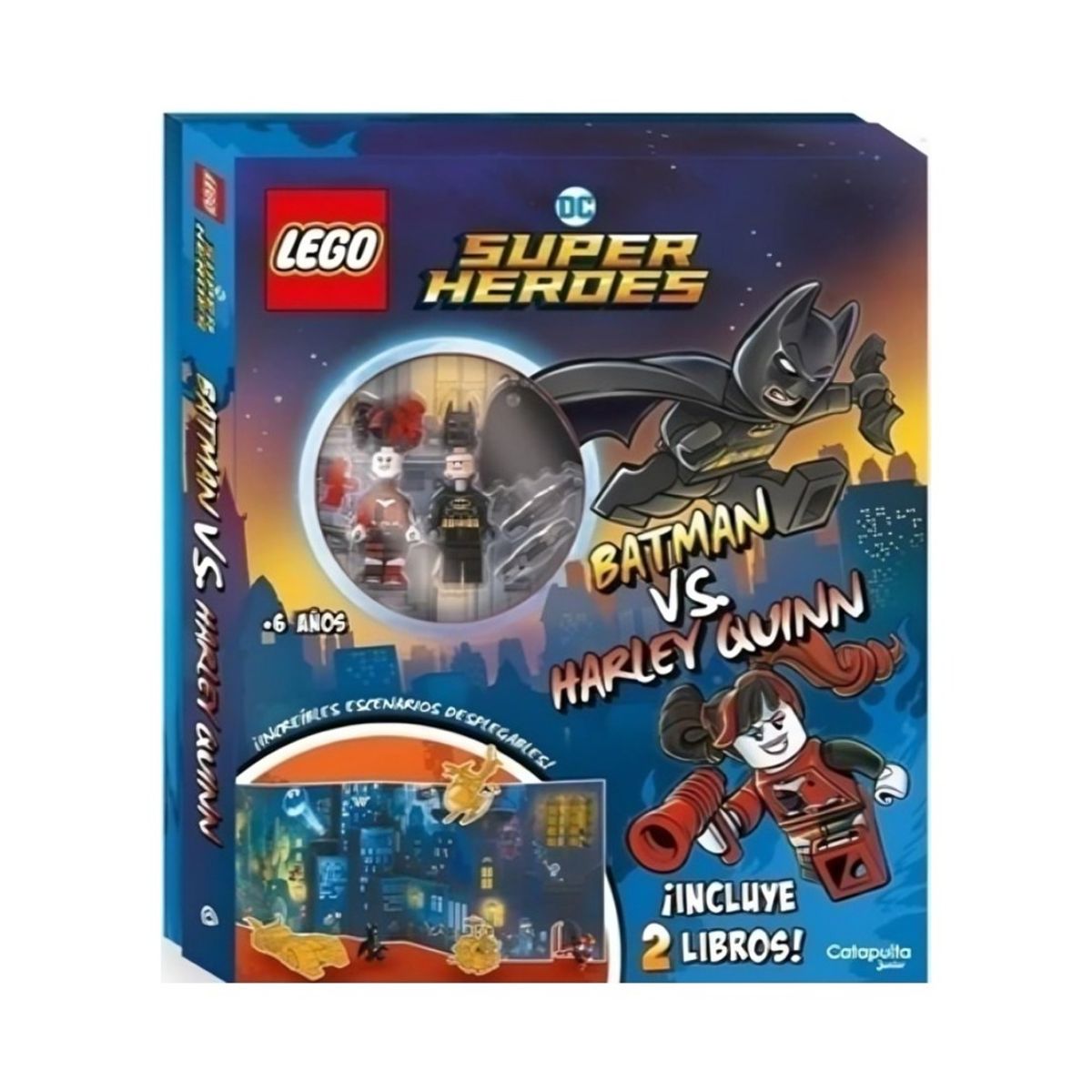 TOP10BOOKS - LIBRO Lego Landscape: Batman Vs. Harley Quinn