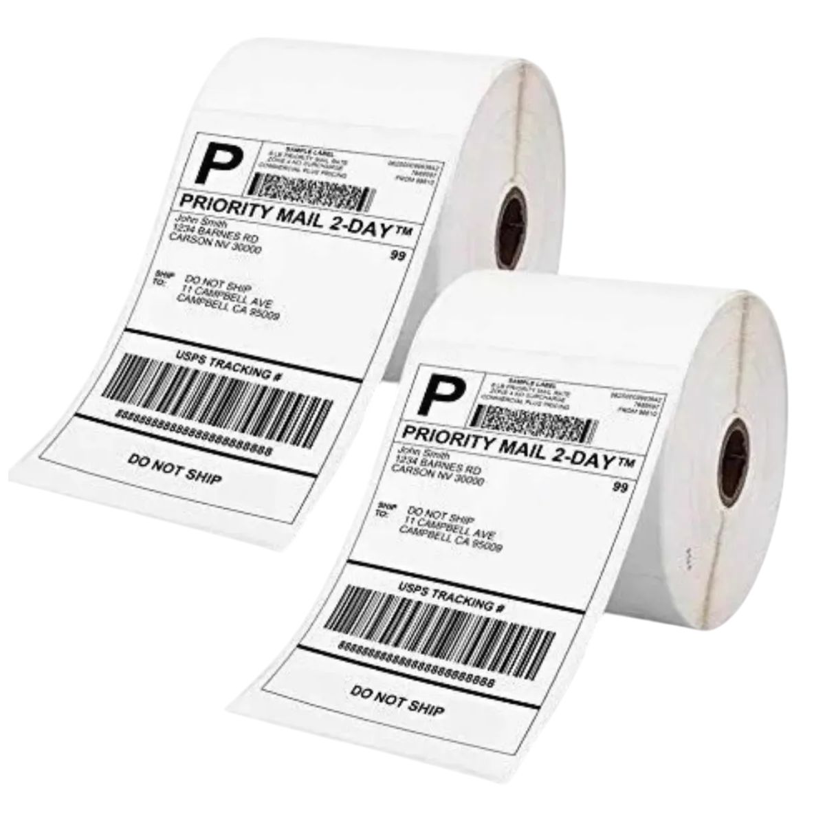 GENERICO - Etiqueta Térmica Autoadhesiva Rollo 100 X 150 Mm 500 Unid