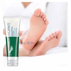 GENERICO - Crema Exfoliante con piedra pomez y cascara d nuez Avon Foot Works 80g