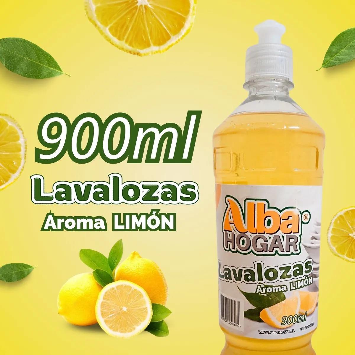 GENERICO - Lavaloza Limón Alba Hogar 900ml