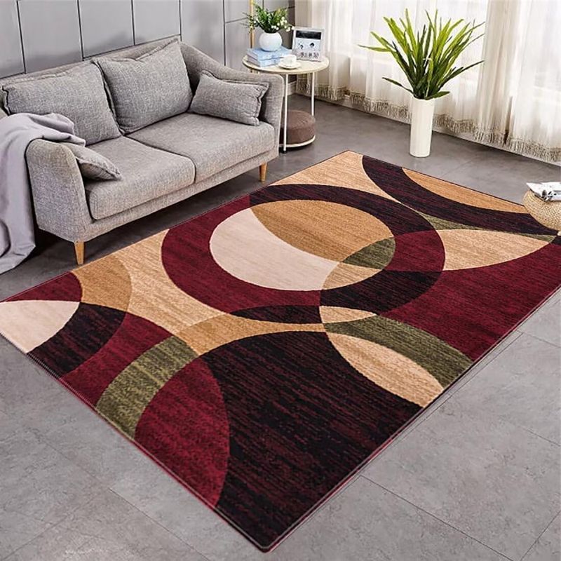 GENERICO - ALFOMBRA GRANDE 200X240 CASA MIO BURDEO DISEÑO CIRCULO