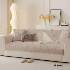 ANGELES DEL HOGAR - MANTA PARA SOFA 1C CON DISEÑO 70 CM X 70 CM