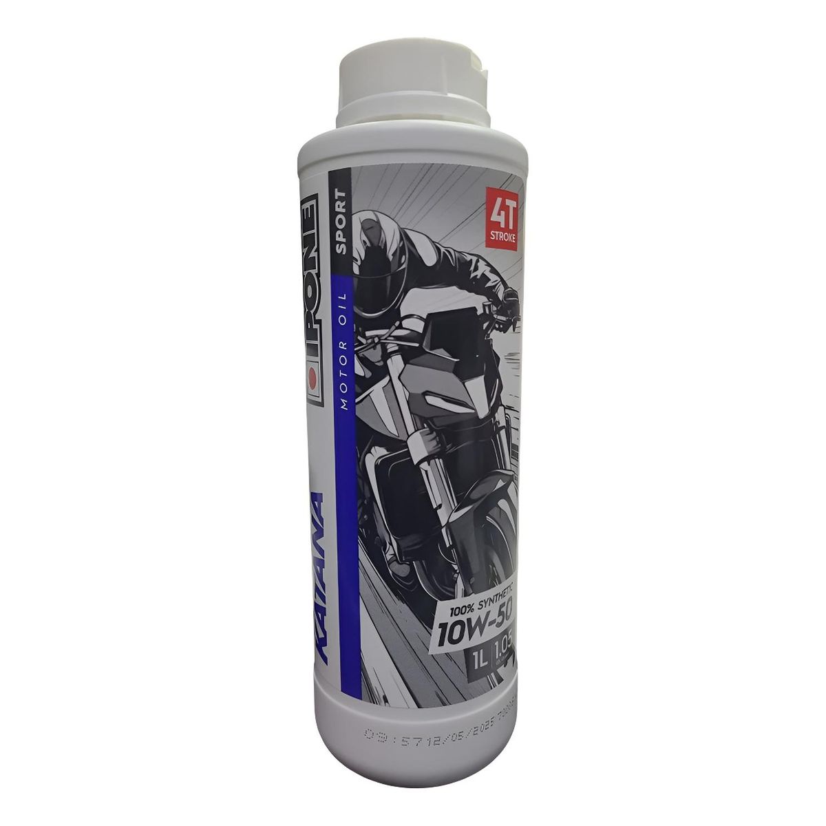 IPONE - Aceite Moto 10w50 Full Sintético Katana Ipone 4t 1L