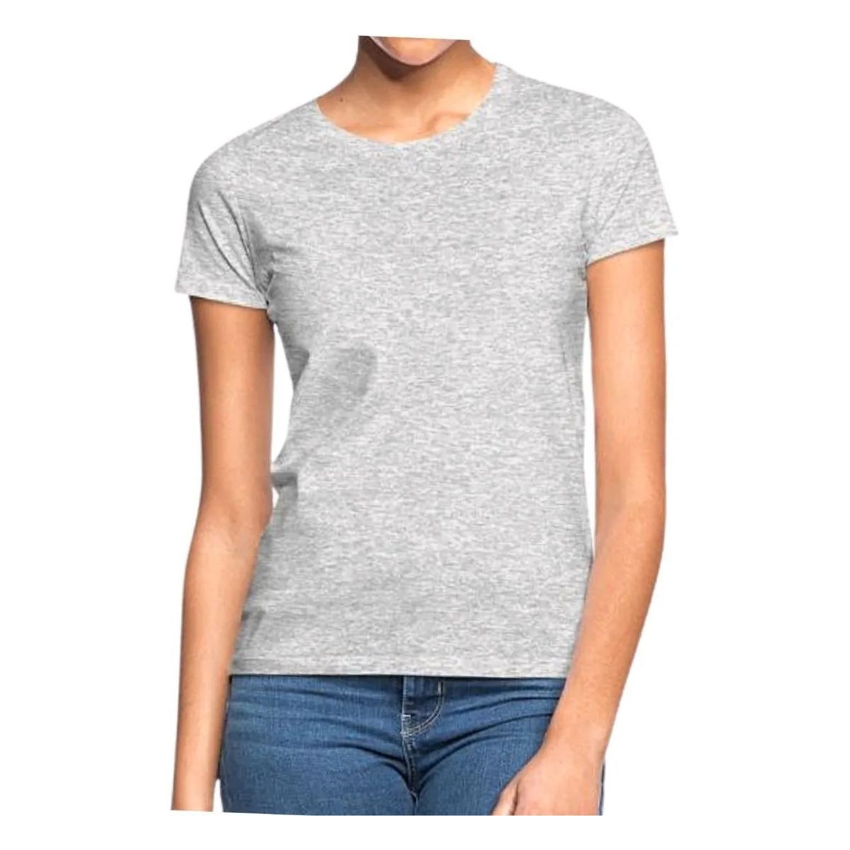 LOOK SHOP - Polera Mujer Manga Corta Algodón Para Estampar Tallas Colores