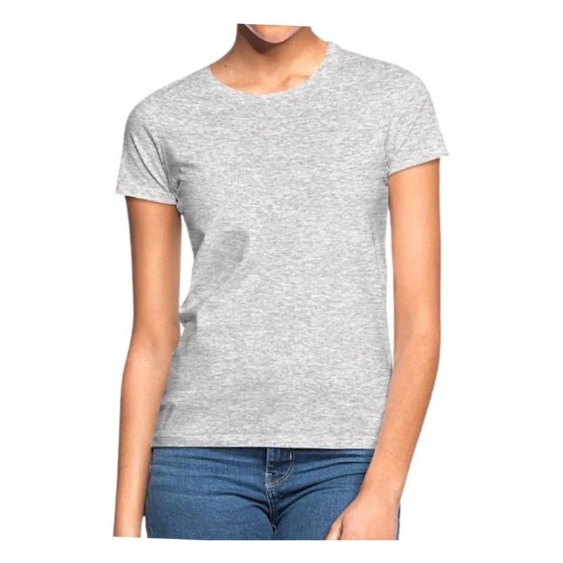 MPROPIA - Polera Mujer Manga Corta Algodón Para Estampar Tallas Colores