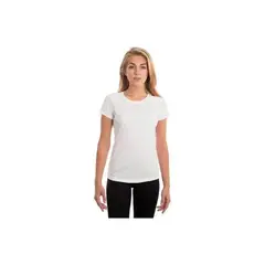 LOOK SHOP - Polera Mujer Manga Corta Algodón Para Estampar Tallas Colores