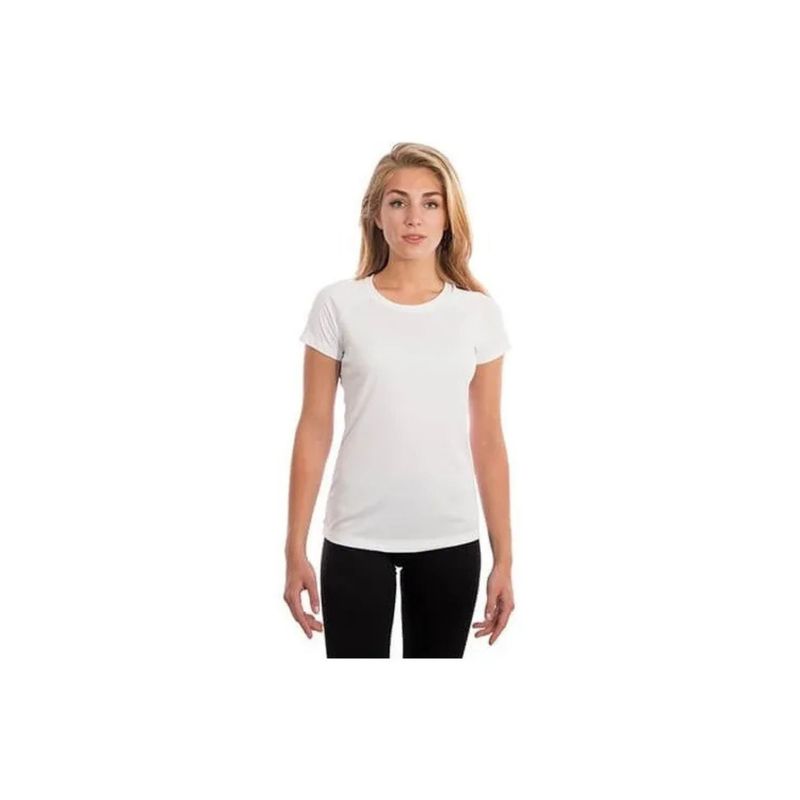 MPROPIA - Polera Mujer Manga Corta Algodón Para Estampar Tallas Colores