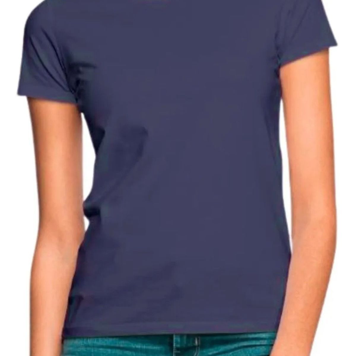 LOOK SHOP - Polera Mujer Manga Corta Algodón Para Estampar Tallas Colores