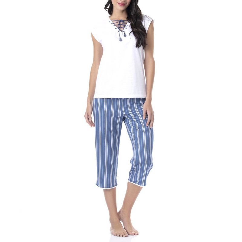 LADY GENNY - Pijama De Verano En Cotton Y Viscosa