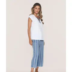 LADY GENNY - Pijama Verano Mujer Cotton Viscosa - Comodidad Fresca