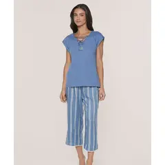 LADY GENNY - Pijama Verano Mujer Cotton Viscosa - Comodidad Fresca