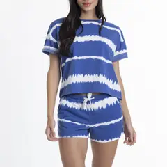 LADY GENNY - Pijama Veraniego Tie Dye Para Mujeres