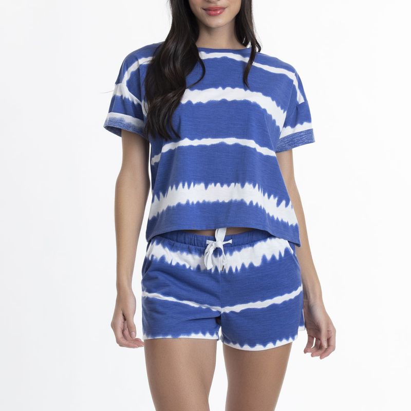 LADY GENNY - Pijama Veraniego Tie Dye Para Mujeres
