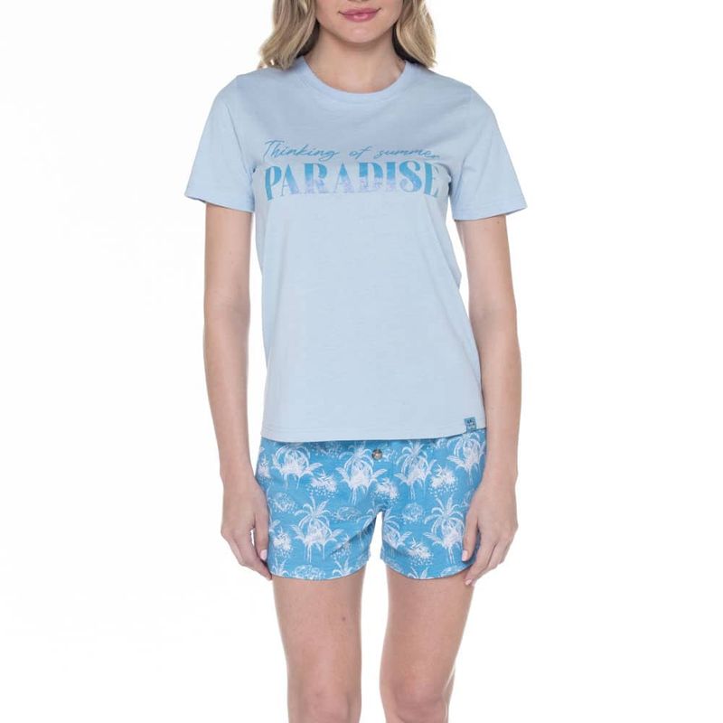 LADY GENNY - Pijama De Algodón Para Mujer Lady Genny